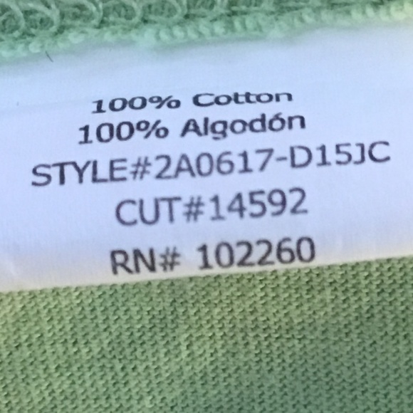 Spoiled Green Baby Doll Top Size Large - Picture 4 of 4